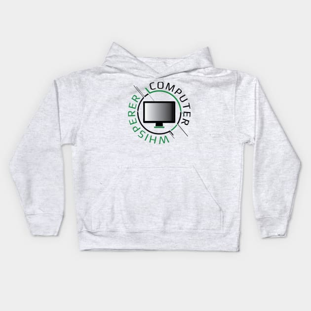 Computer Whisperer - IT Kids Hoodie by 7-Bit Gaming